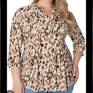 Cocomo Leopard Print Blouse
